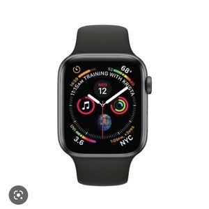 Apple Watch Series 3 42mm Space Gray Aluminum w/ Black Sport Band - GPS+Cellular